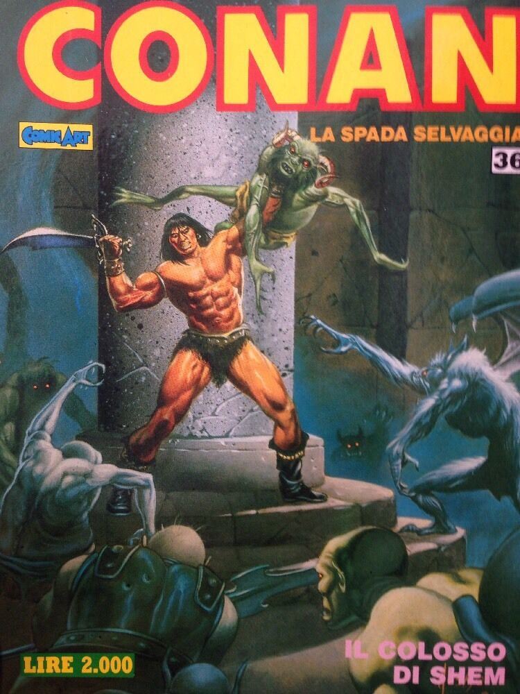 Conan La Spada Selvaggia N.36 Comic Art
