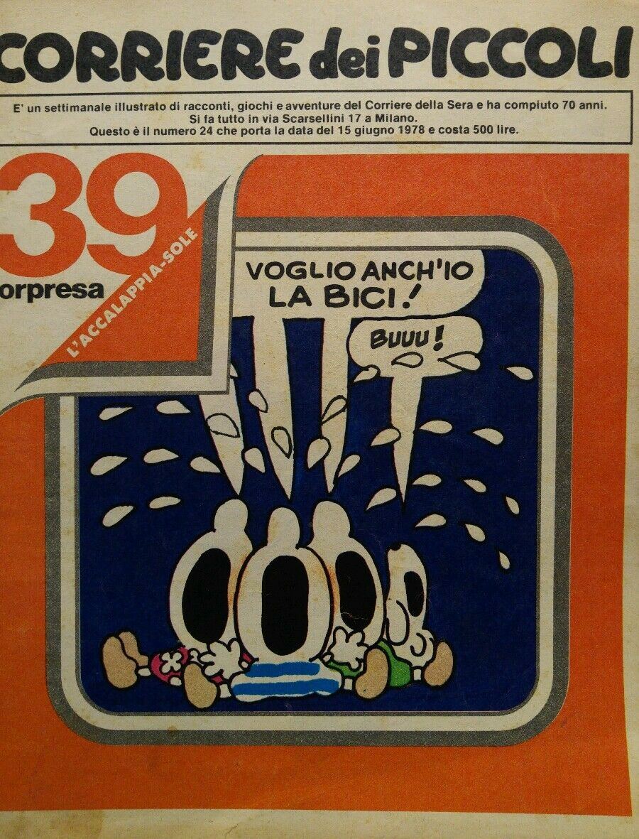 CORRIERE DEI PICCOLI N.24 1978
