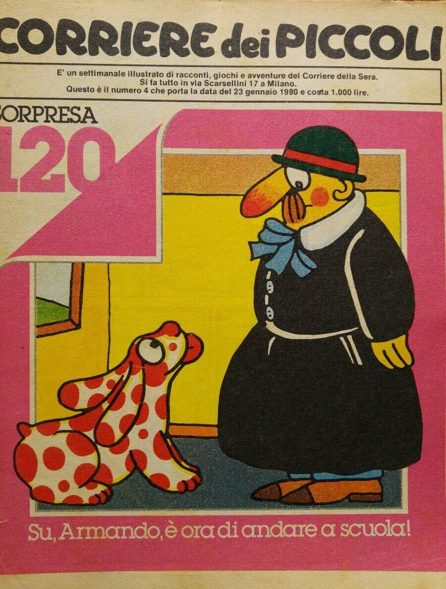 CORRIERE DEI PICCOLI N. 4 1980
