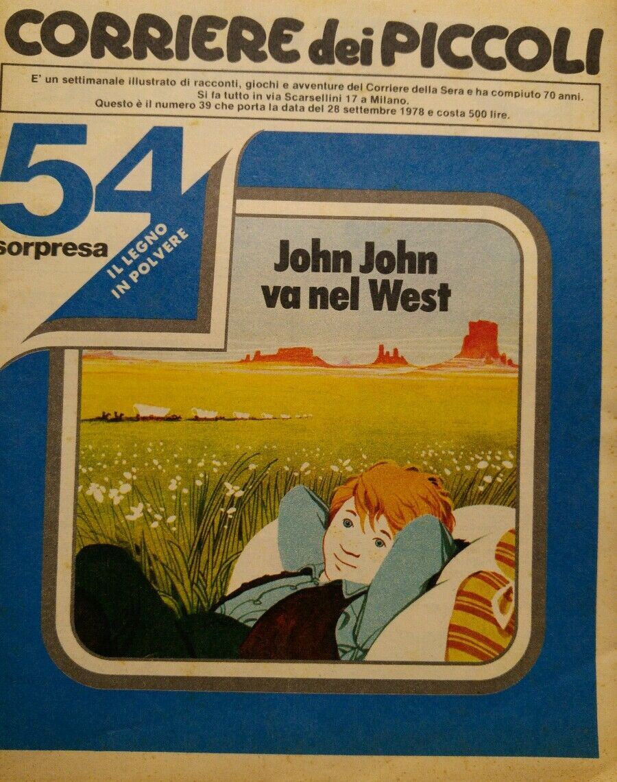 CORRIERE DEI PICCOLI N.39 1978