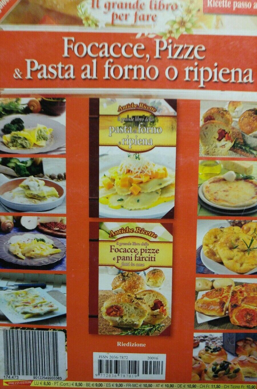 FOCACCE PIZZE E PASTA AL FORNO O RIPIENA  AE167