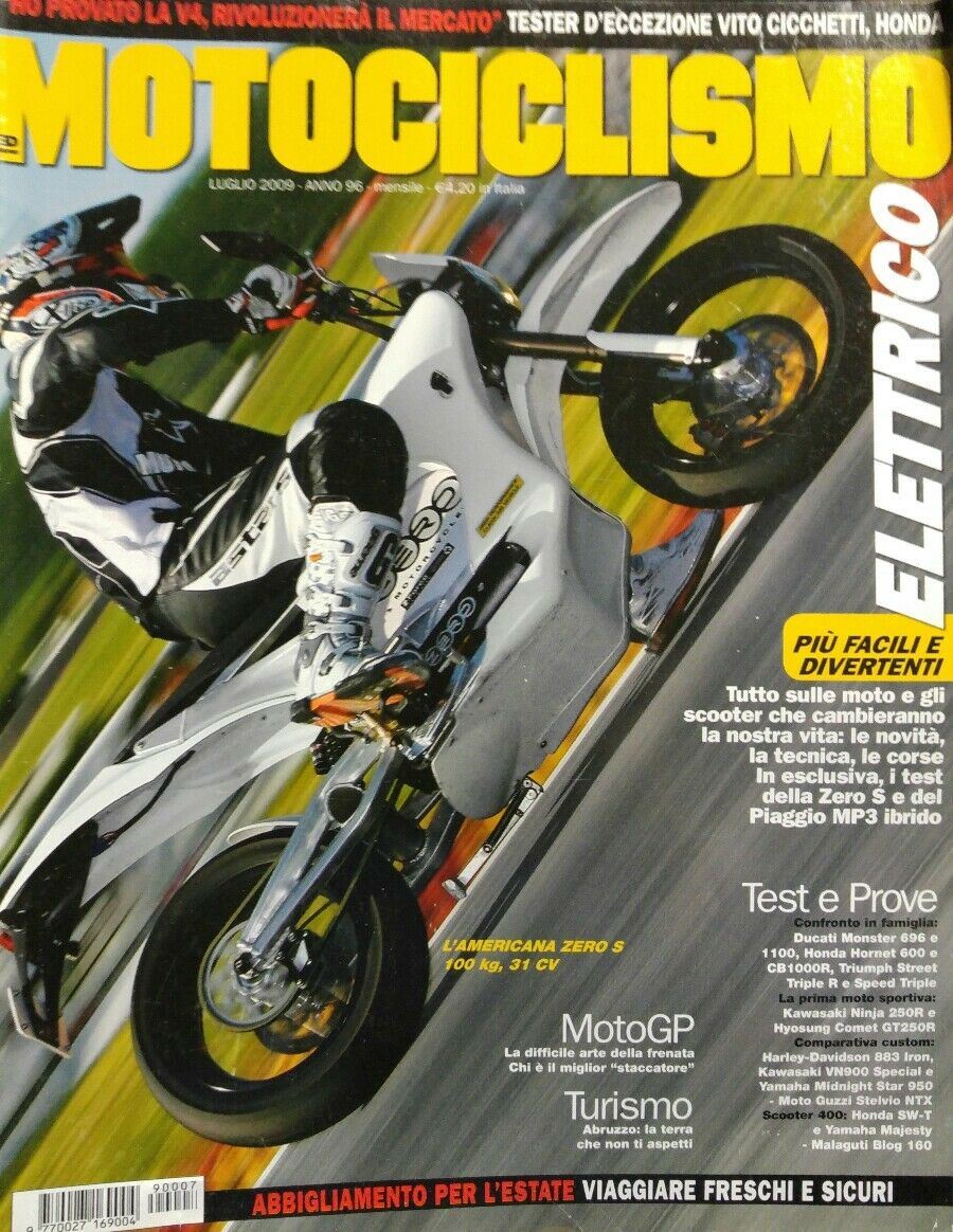 MOTOCICLISMO LUGLIO 2009