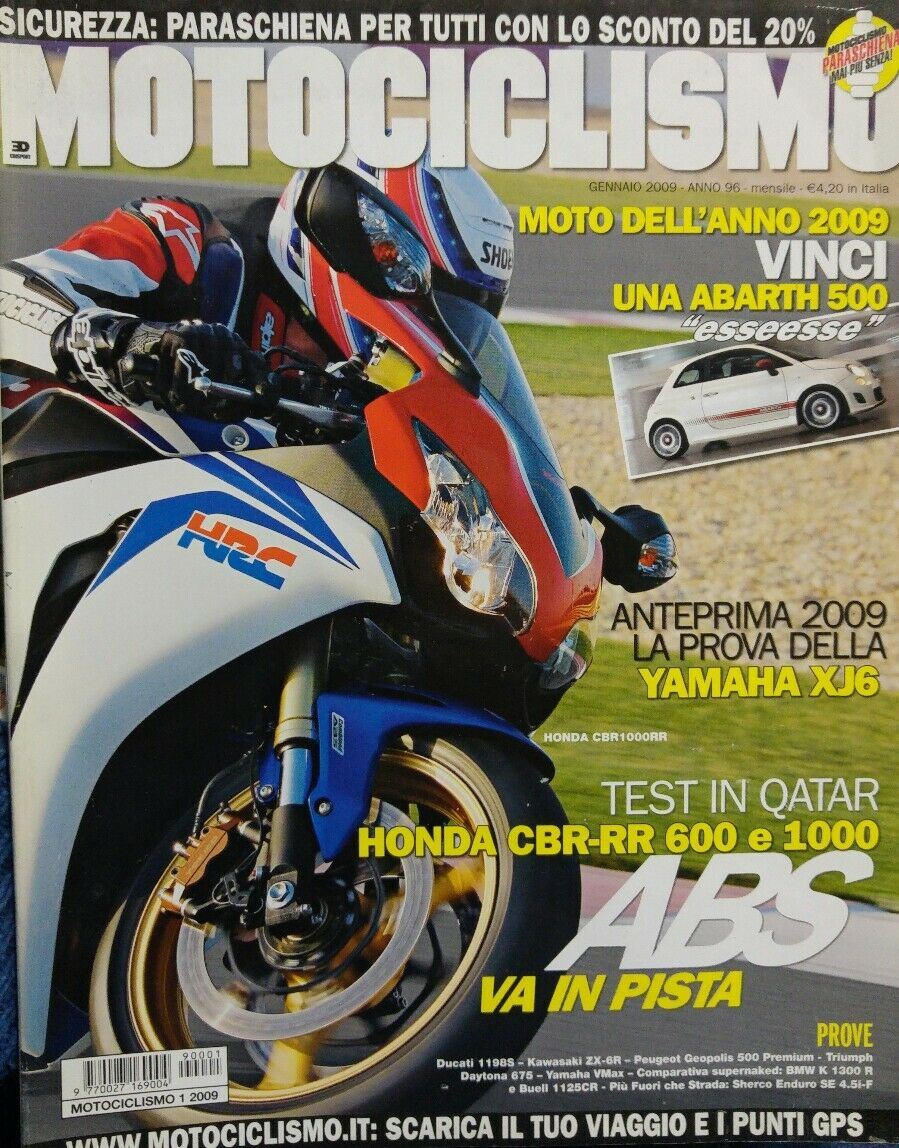 MOTOCICLISMO GENNAIO 2009