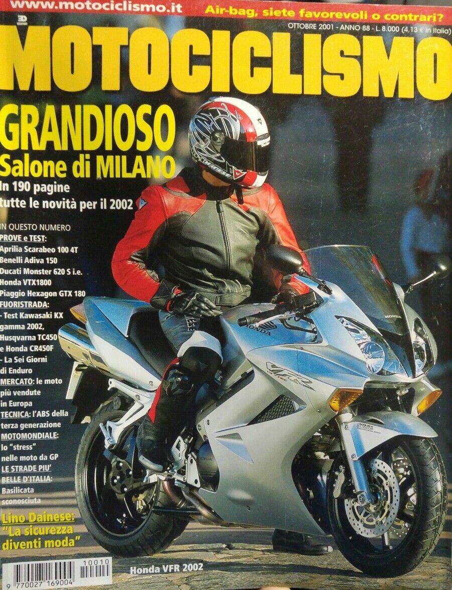 MOTOCICLISMO OTTOBRE 2001