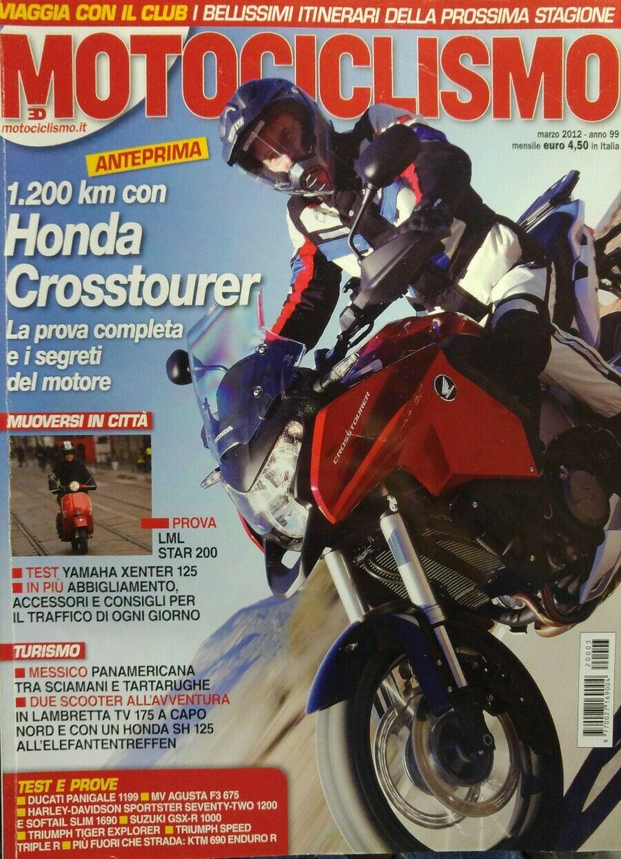 MOTOCICLISMO MARZO 2012