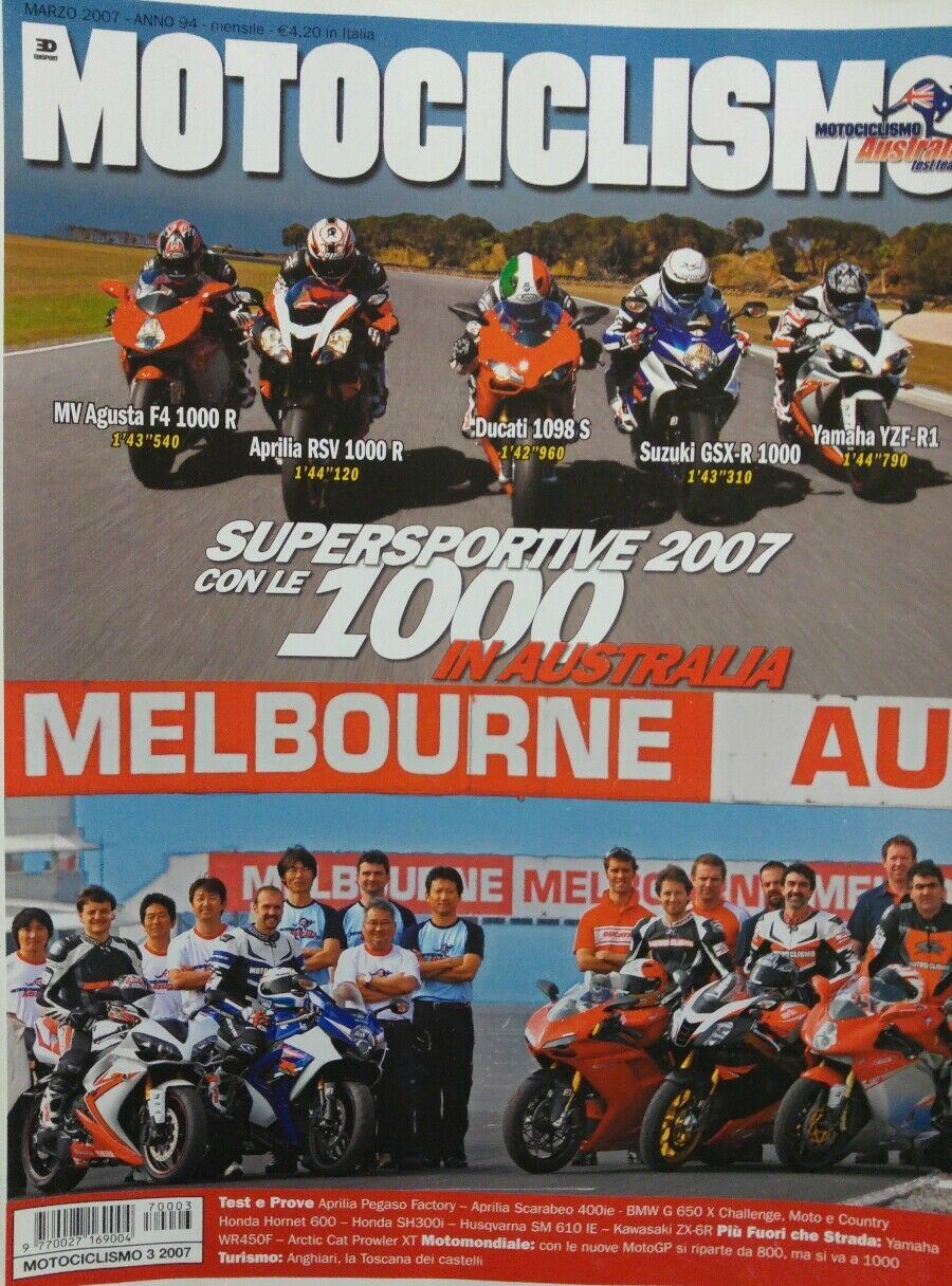 MOTOCICLISMO MARZO 2007