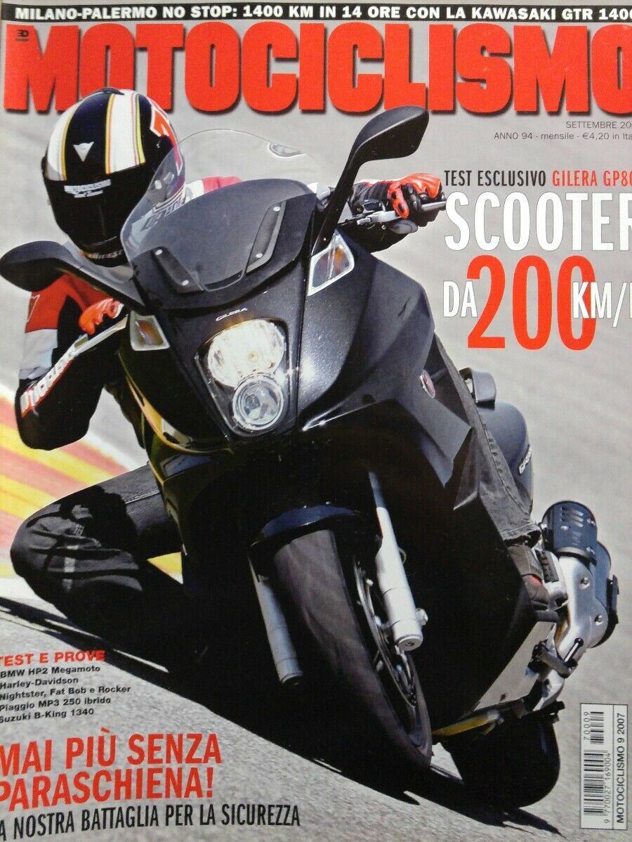 MOTOCICLISMO SETTEMBRE 2007