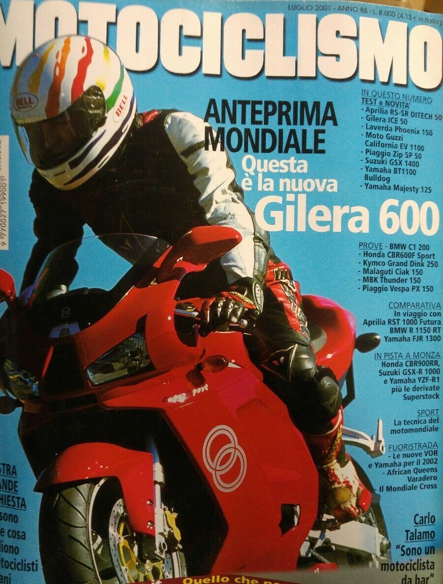 MOTOCICLISMO LUGLIO 2001