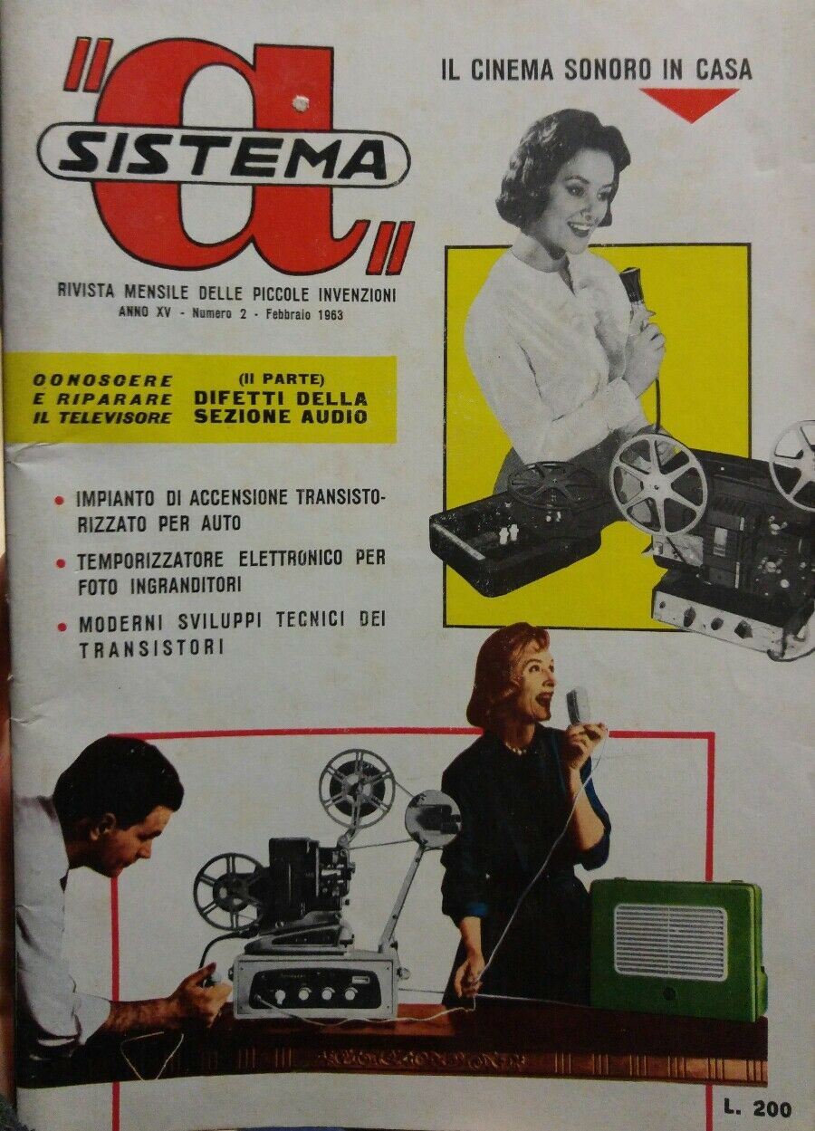 IL SISTEMA A n.2 1963