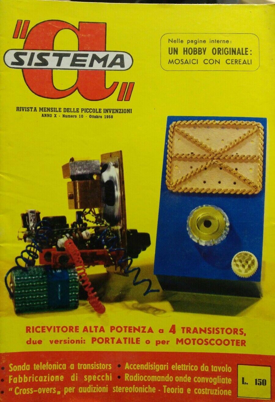 IL SISTEMA A N.10 1958