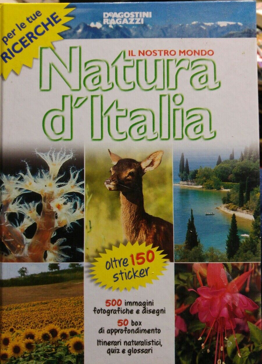 NATURA D'ITALIA CON OLTRE 150 STICKERS