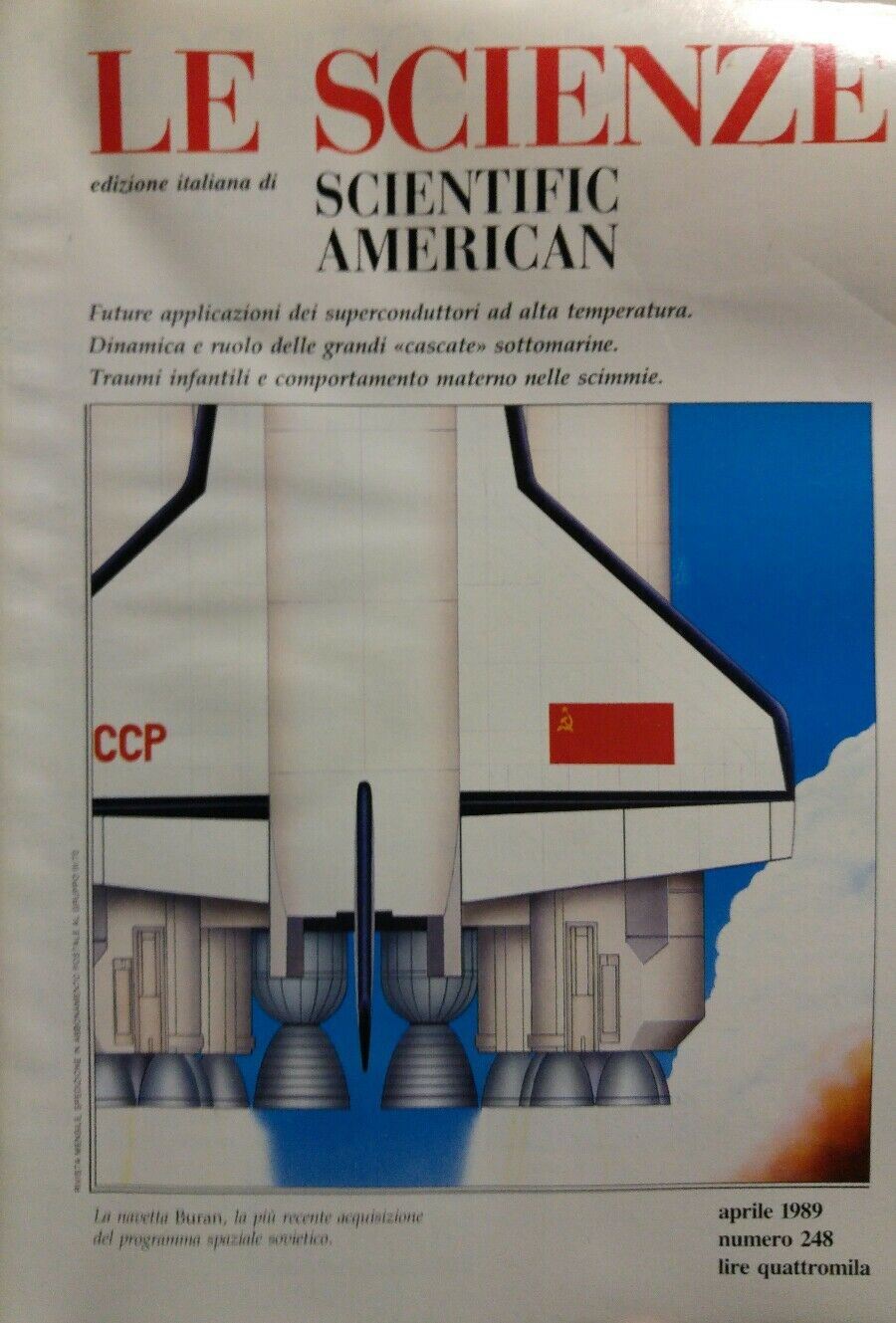 LE SCIENZE N.248 APRILE 1989
