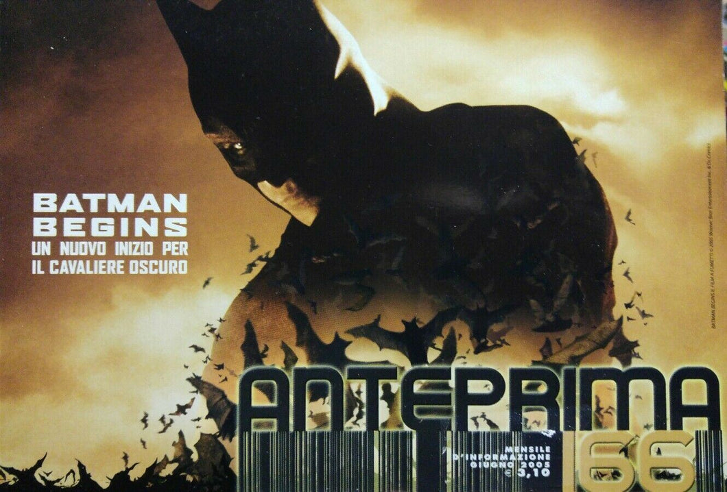 ANTEPRIMA PANINI N.166 BATMAN BEGINS