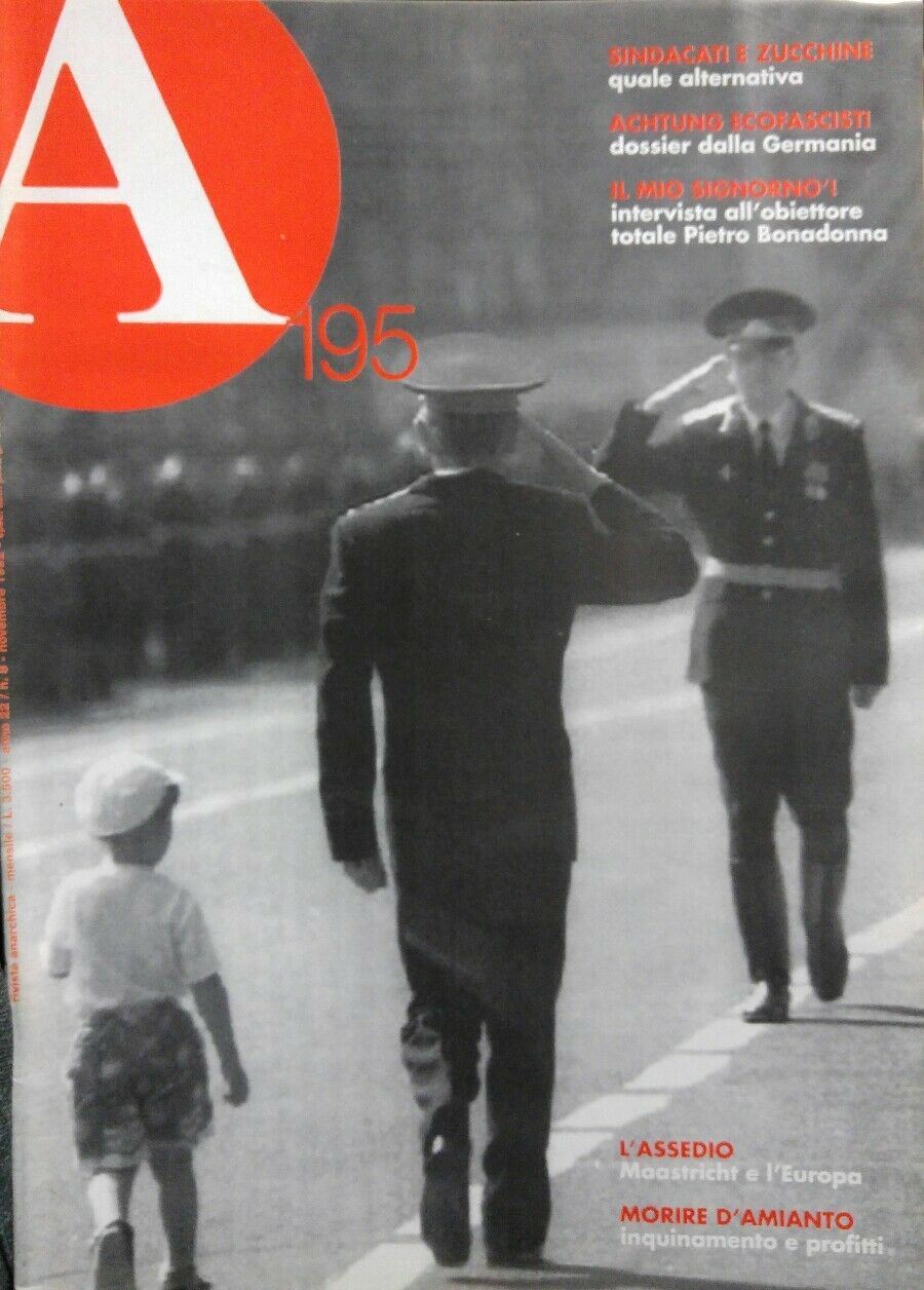 RIVISTA ANARCHICA N.195