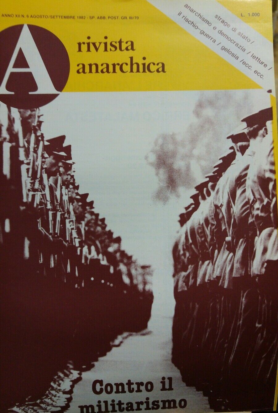 RIVISTA ANARCHICA N.103