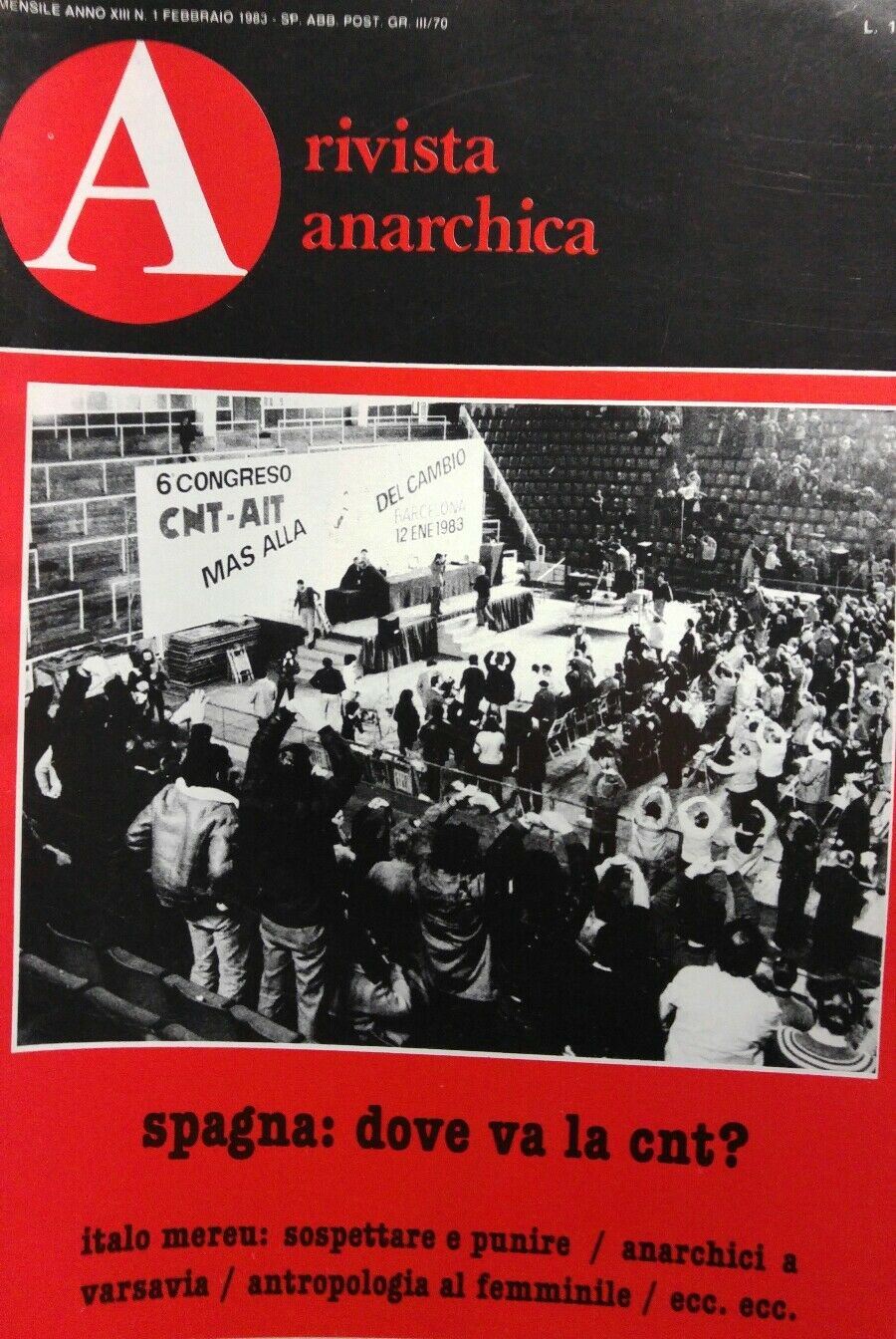 RIVISTA ANARCHICA N.107