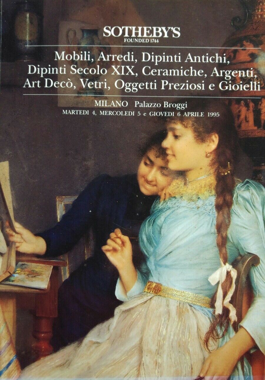 SOTHEBY'S MOBILI ARREDI DIPINTI ANTICHI DIPINTI SECOLO XIX CERAMICHE ARGENTI ART