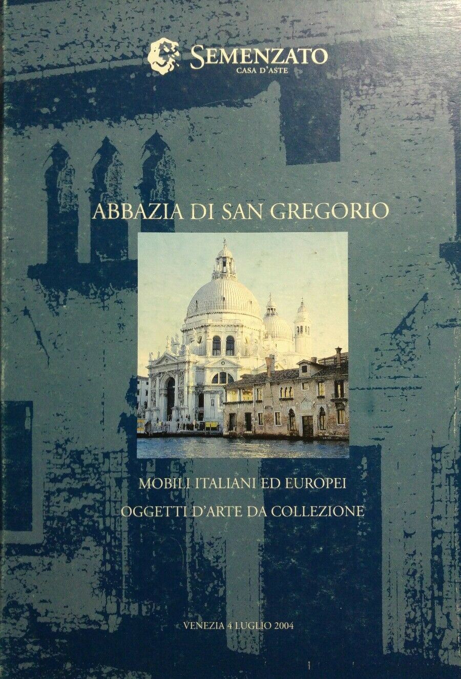 SEMENZATO MOBILI ITALIANI ED EUROPEI OGFETTI D'ARTE E DA COLLEZIONE LUGLIO 2004