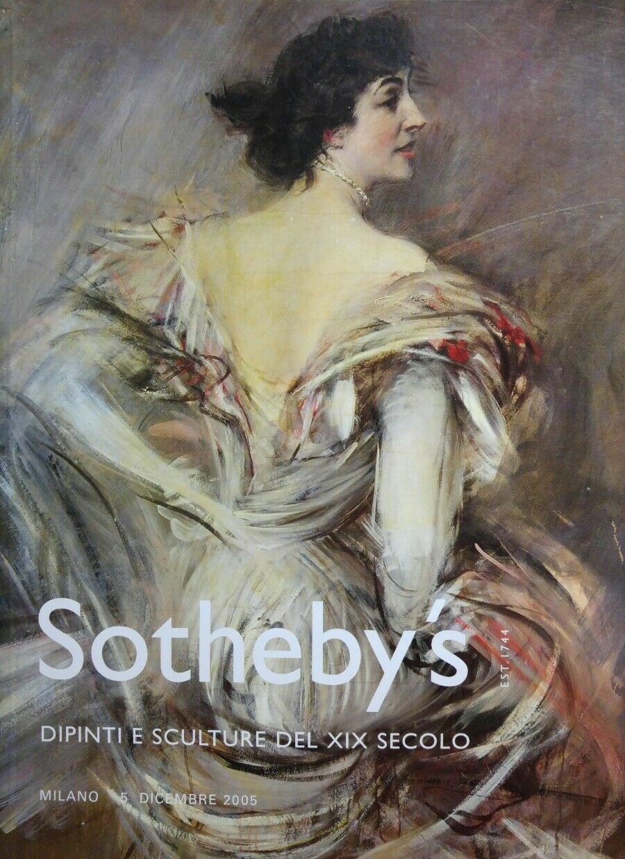SOTHEBY'S DIPINTI E SCULTURE DEL XIX SECOLO 5 DICEMBRE 2005