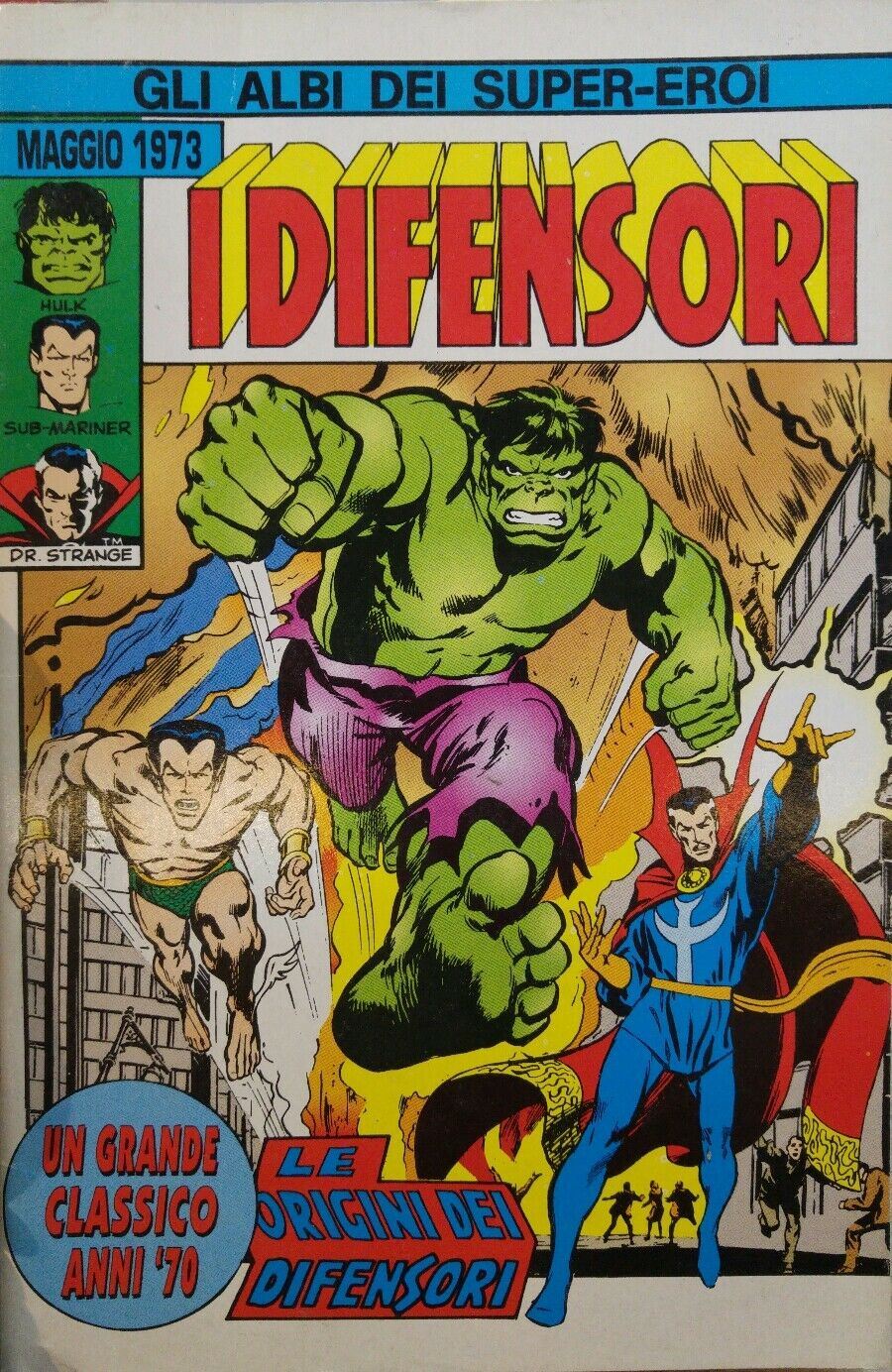 ALBI DEI SUPEREROI MAGGIO 1973 RISTAMPA