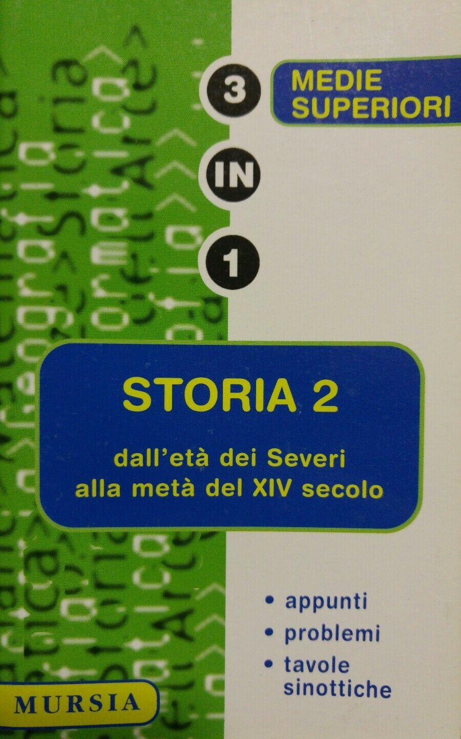 STORIA 2 DALL'ETA' DEI SEVERI ALLA META' DEL XIV SECOLO MURSIA