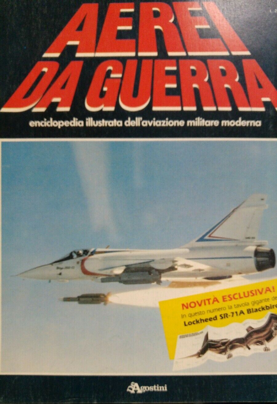 AEREI DA GUERRA N.3 LOCKHEED SR71A BLACKBIRD