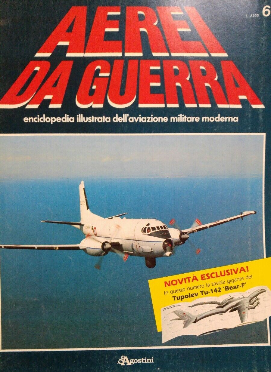 AEREI DA GUERRA N.6 TUPOLEV TU142 BEAR F