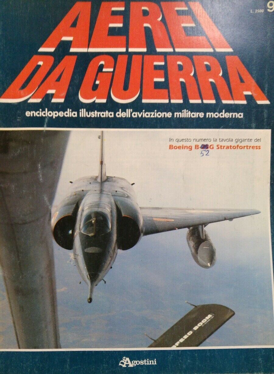 AEREI DA GUERRA N.9 BOEING B52G STRATOFORTESS