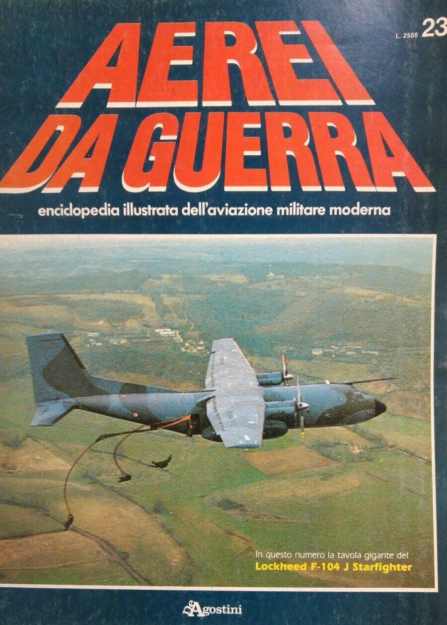 AEREI DA GUERRA N.23 LOCKHEAD F104 J STARFIGHTER
