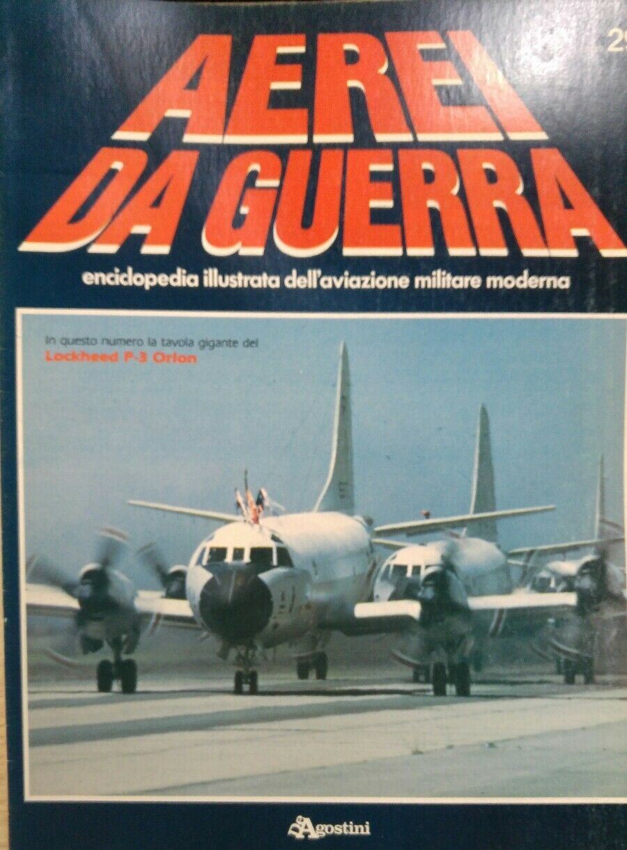 AEREI DA GUERRA N.29 LOCKEED P3 ORLON