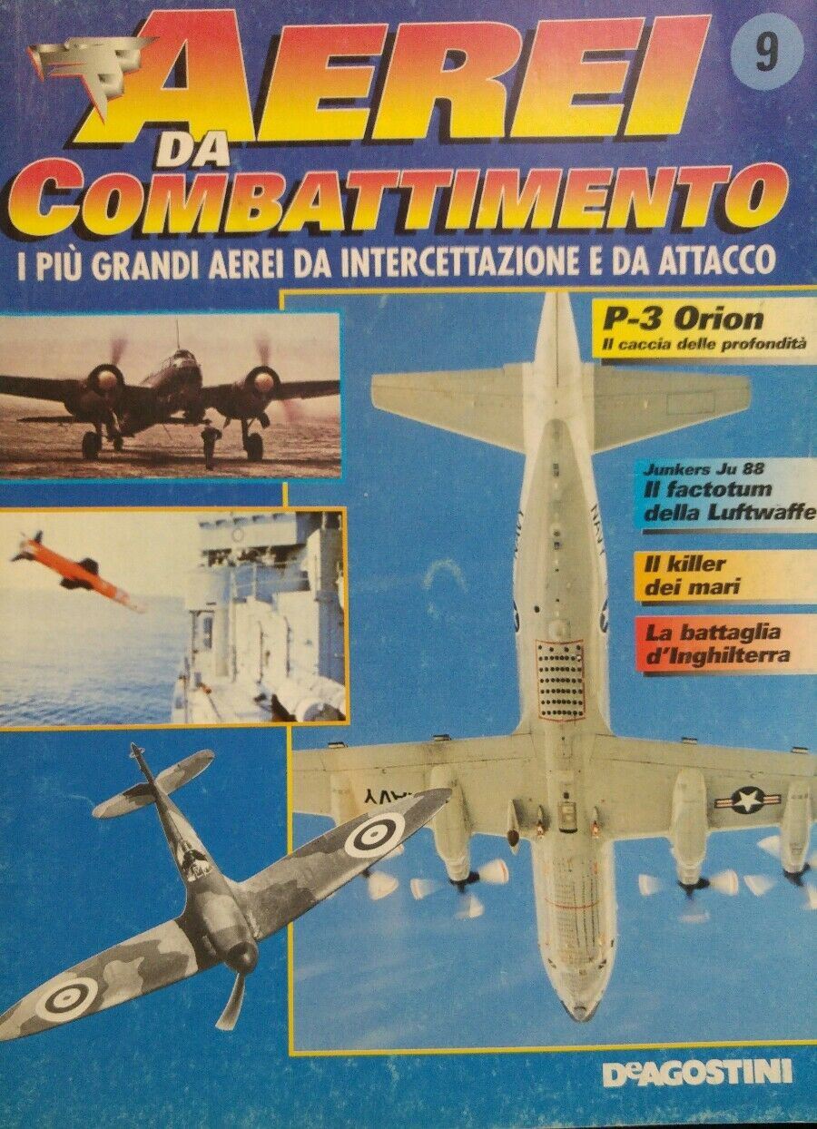 AEREI DA COMBATTIMENTO N.9 P3 ORION JUNKERS JU88