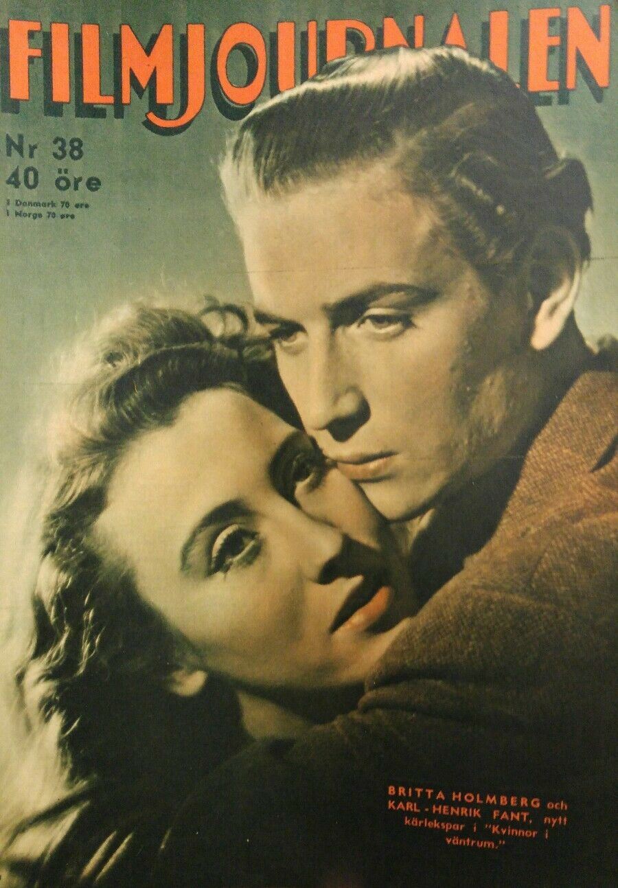 FILMJOUNALEN N.38 1946 GREGORY PECK INGRID BERGMAN