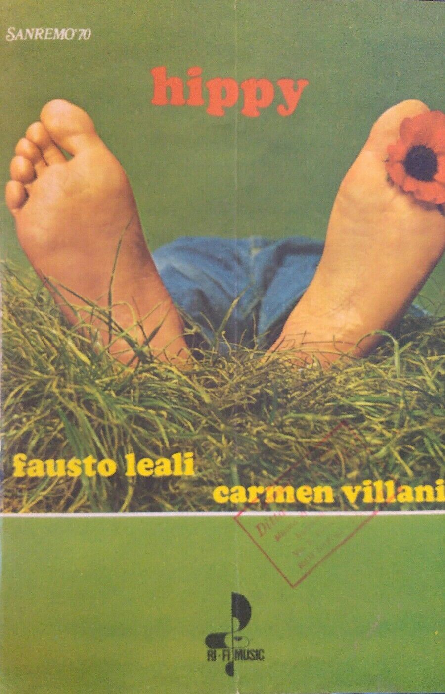 SPARTITO MUSICALE HIPPY FAUSTO LEALI CARMEN VILLANI