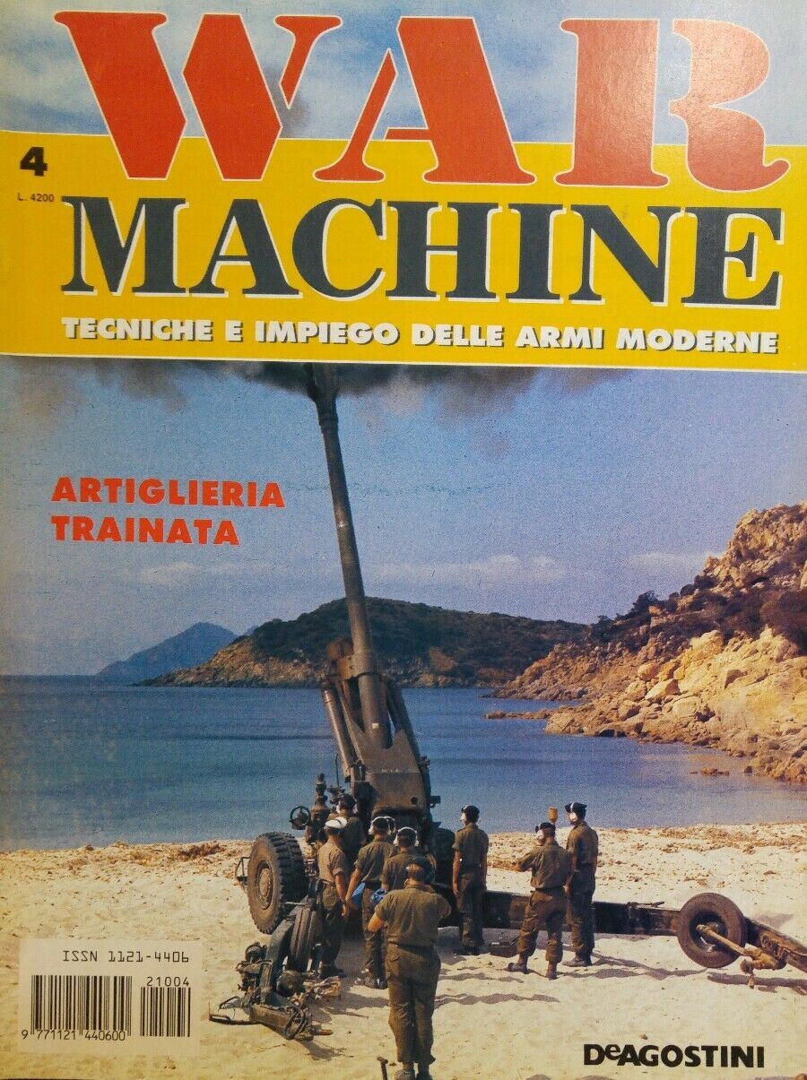 WAR MACHINE N.4 ARTIGLIERIA TRAINATA