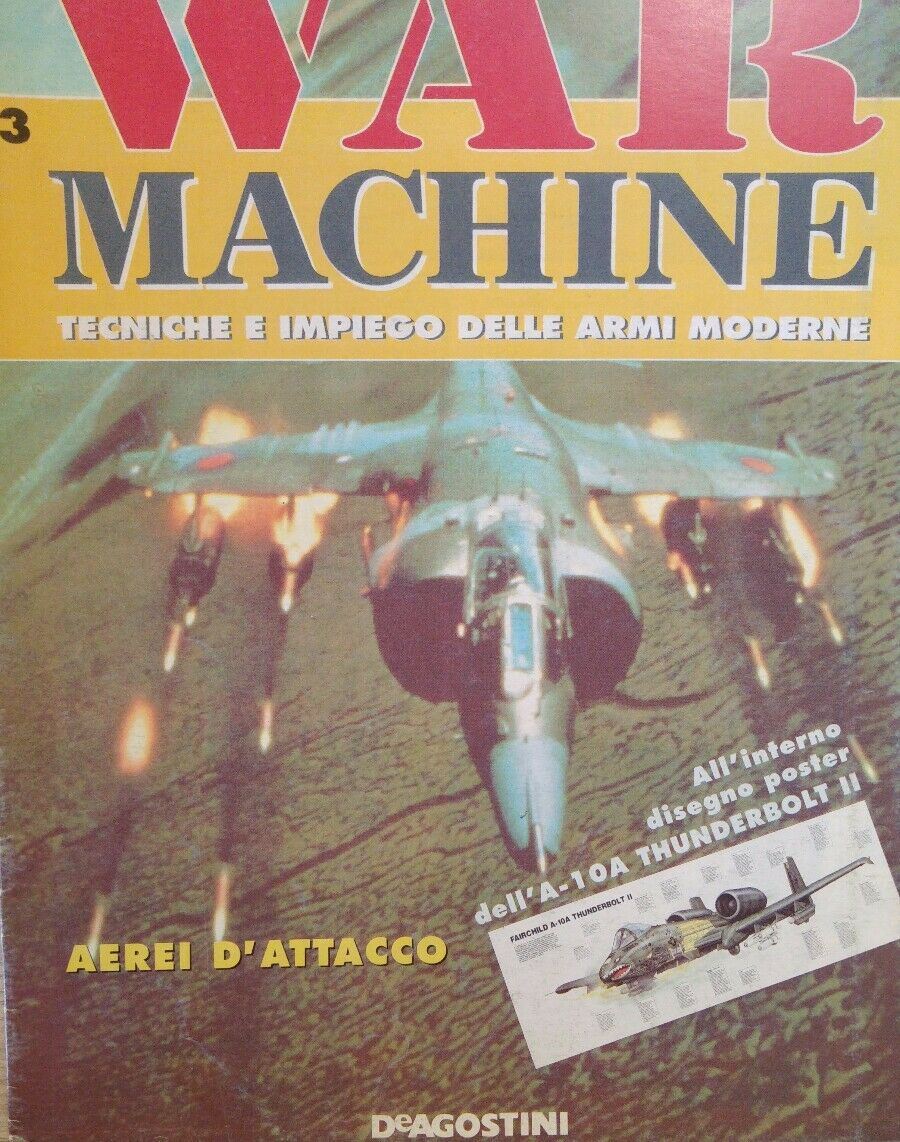 WAR MACHINE N.3 AEREI D'ATTACCO