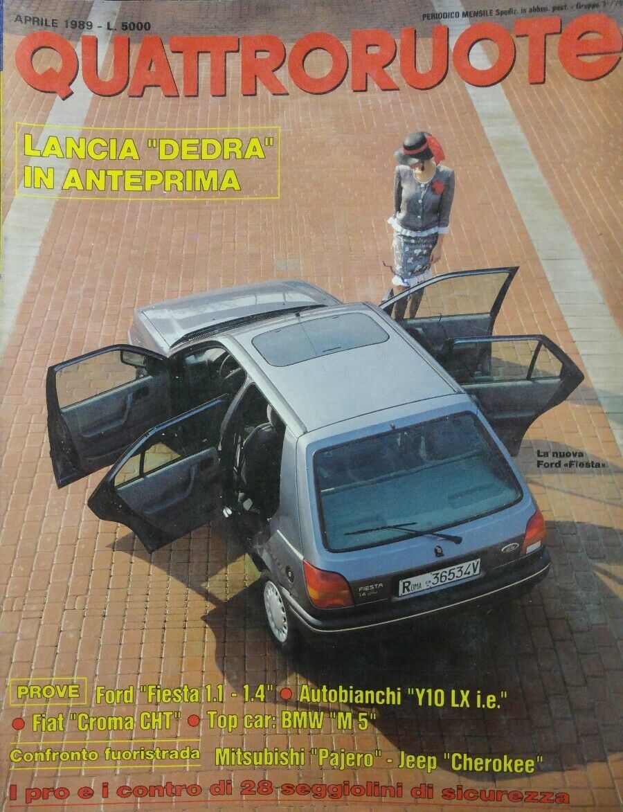 QUATTRORUOTE APRILE 1989