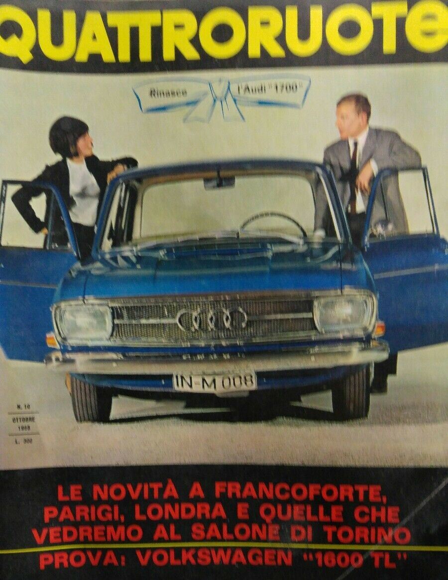 QUATTRORUOTE OTTOBRE 1965