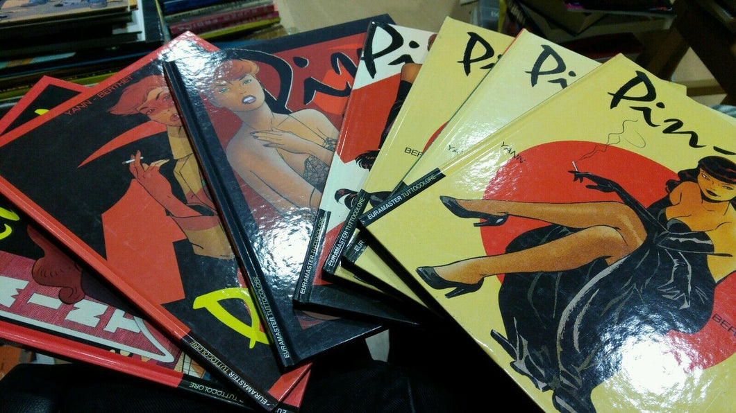 PIN UP SERIE COMPLETA 1/7 cartonati Eura