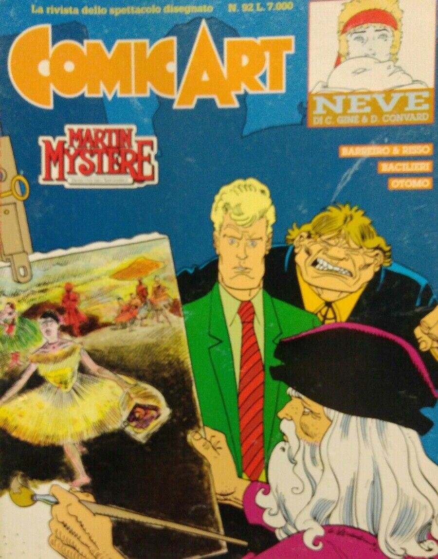 COMIC ART N.92 MARTIN MYSTERE