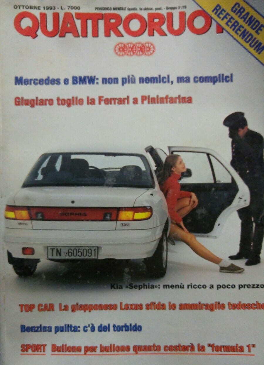 QUATTRORUOTE OTTOBRE 1993