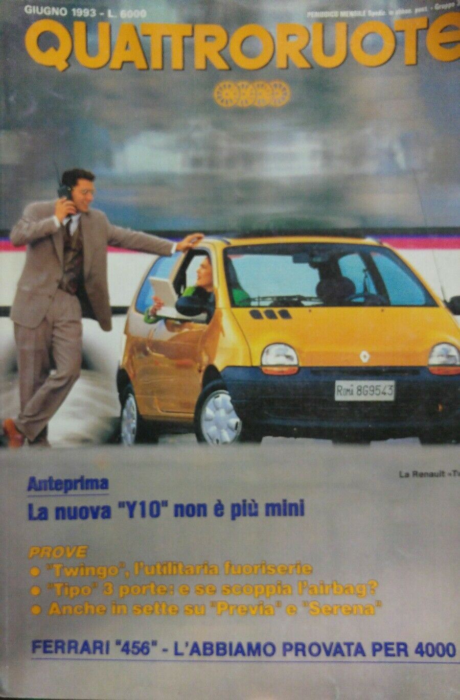 QUATTRORUOTE GIUGNO 1993