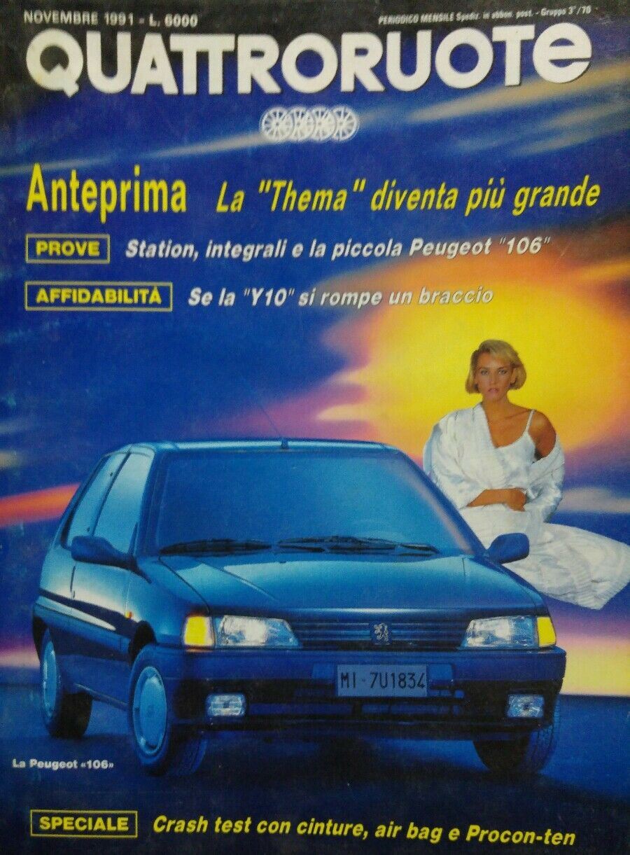 QUATTRORUOTE NOVEMBRE 1991