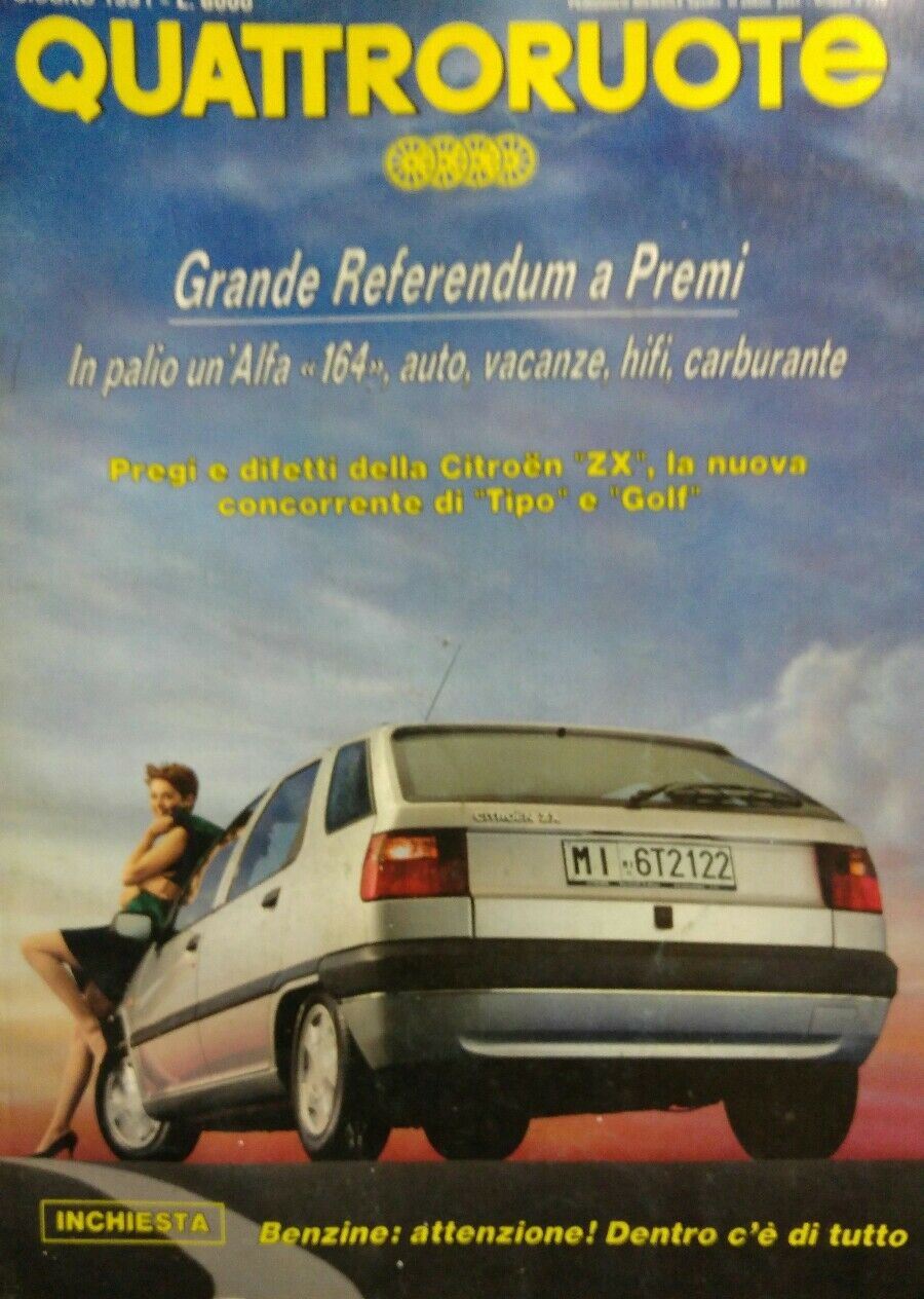 QUATTRORUOTE GIUGNO 1991