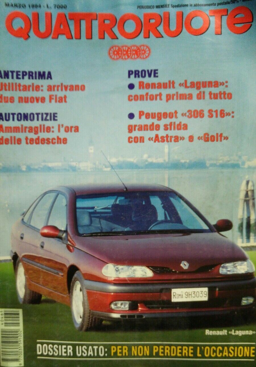 QUATTRORUOTE MARZO 1994
