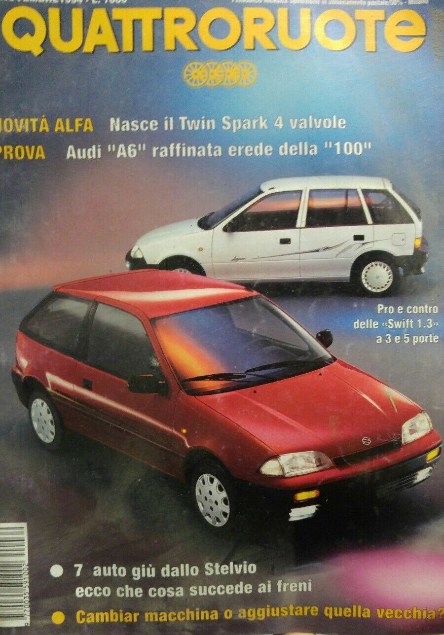 QUATTRORUOTE NOVEMBRE 1994
