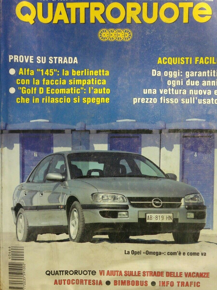QUATTRORUOTE AGOSTO 1994