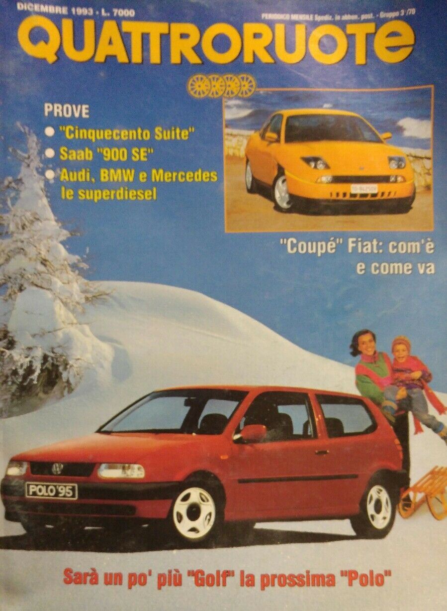 QUATTRORUOTE DICEMBRE 1993