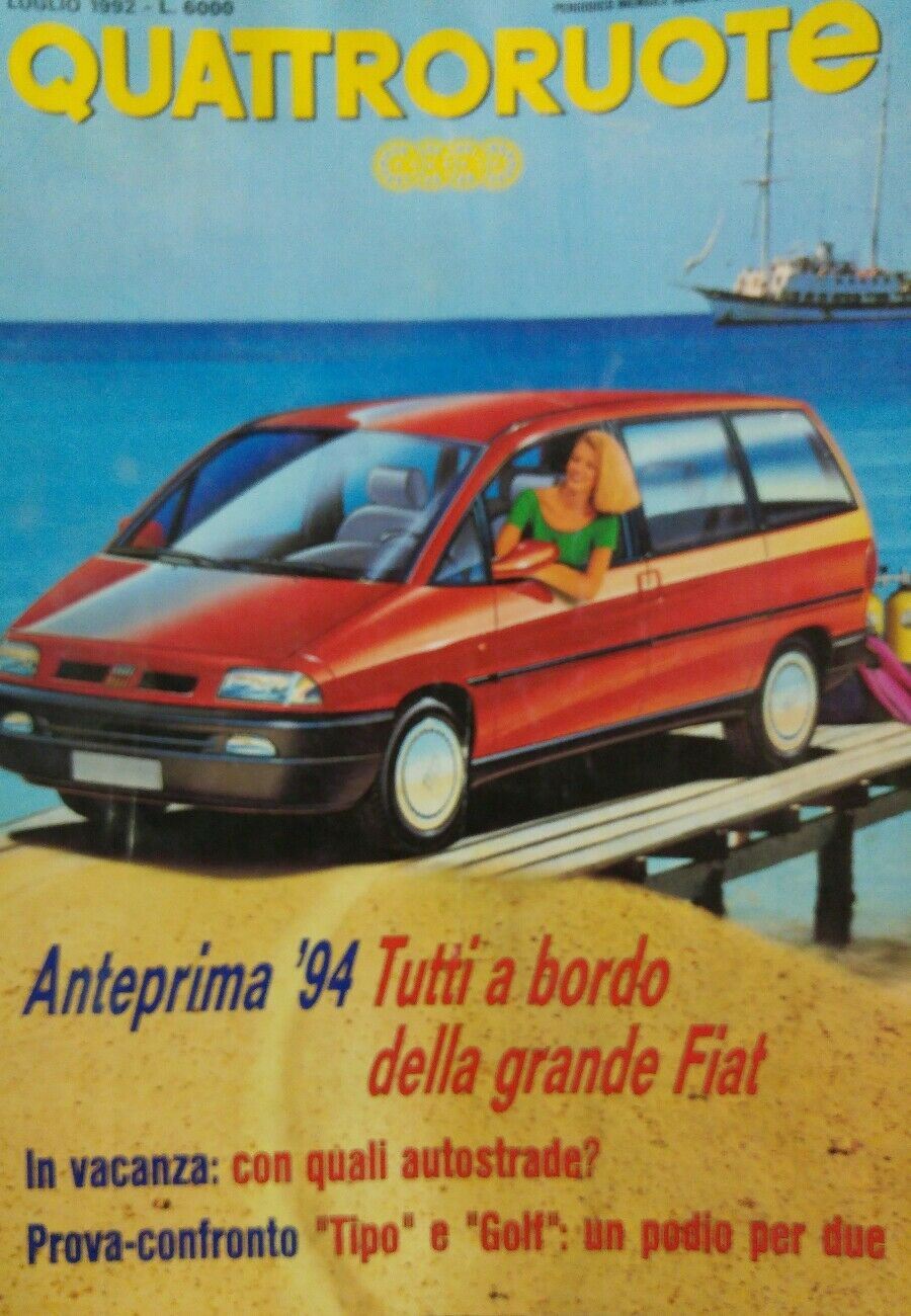 QUATTRORUOTE LUGLIO 1992