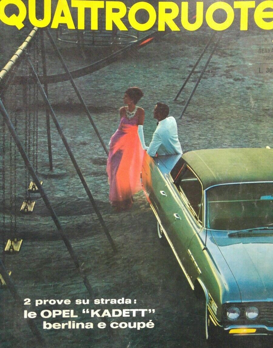 QUATTRORUOTE GENNAIO 1966