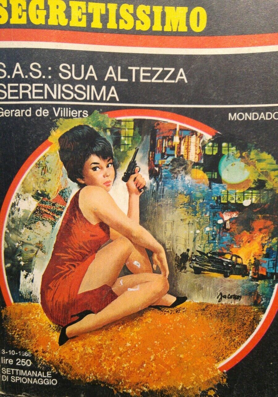 SEGRETISSIMO N.253 S.A.S. SUA ALTEZZA SERENISSIMA Gerard de Villiers
